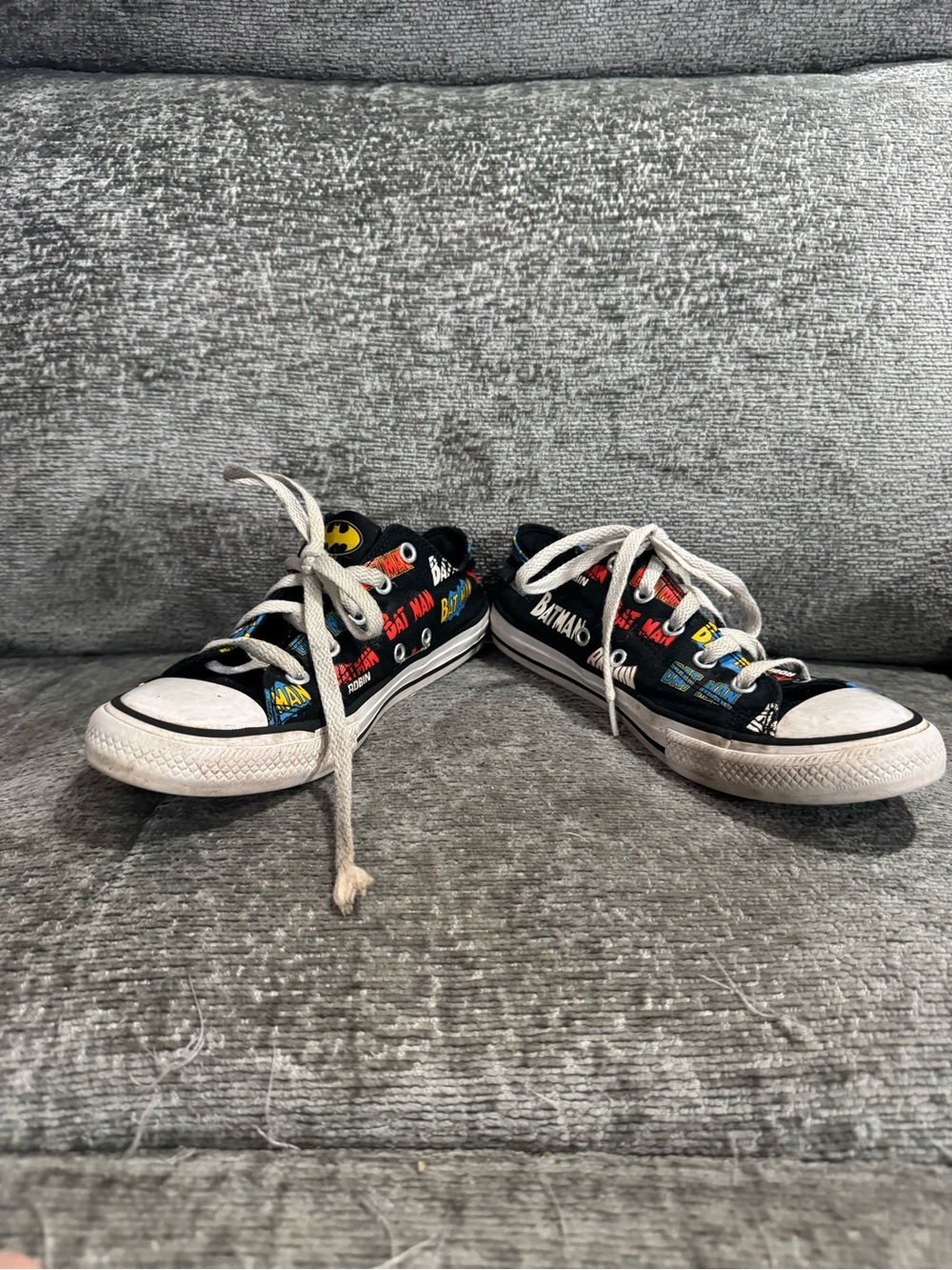 Converse X DC Comics All Star 80th Anniversary Batman Chuck Taylor Kids Size 3